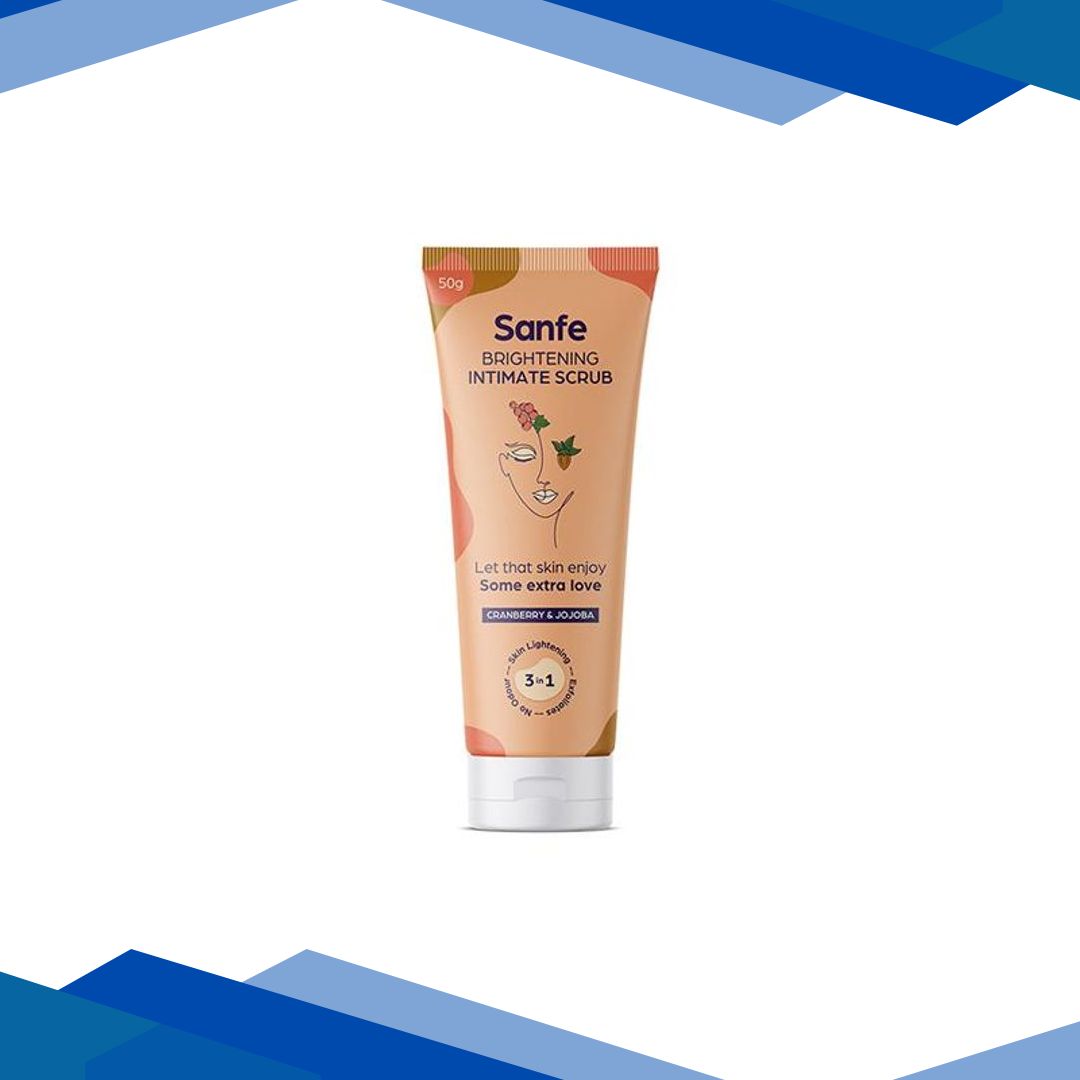 Sanfe Brightening Intimate Scrub – Cranberry & Jojoba 50 gm