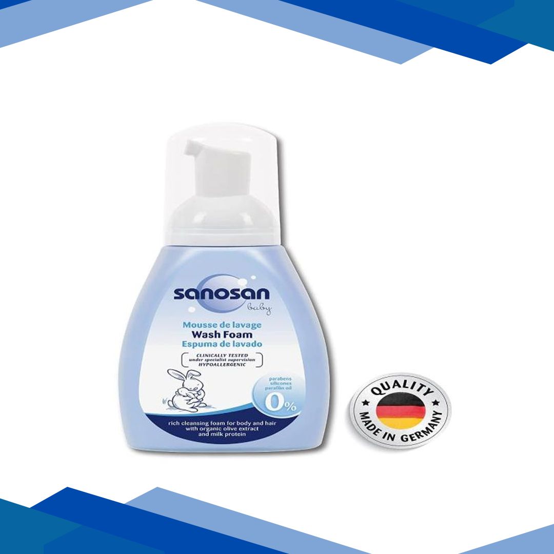Sanosan Baby Wash Foam 250 ml