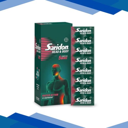 Saridon Head & Body Tablet 10’s