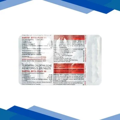 SARTEL BETA PLUS 50 Tablet 10’s