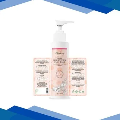 Satthwa Skin Brightening Face Wash – Peach Extracts, Witch Hazel & Mulberry 100 ml