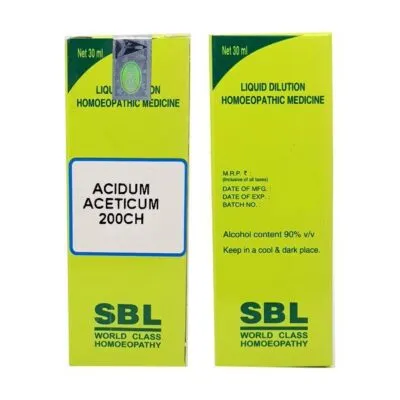 SBL Acidum Aceticum 200 Liquid 30 ml