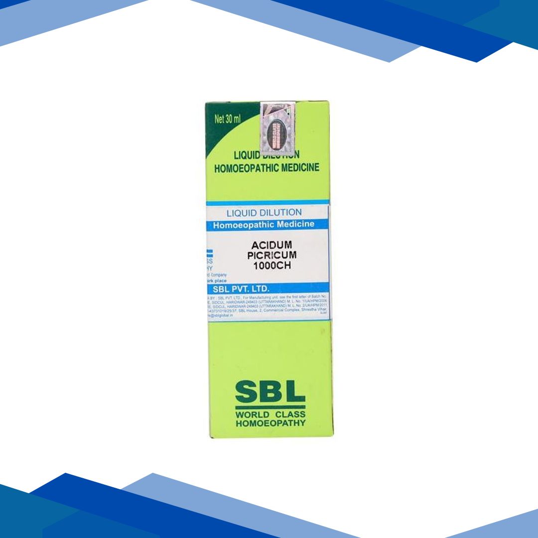 SBL Acidum Picricum 1M Liquid 30 ml