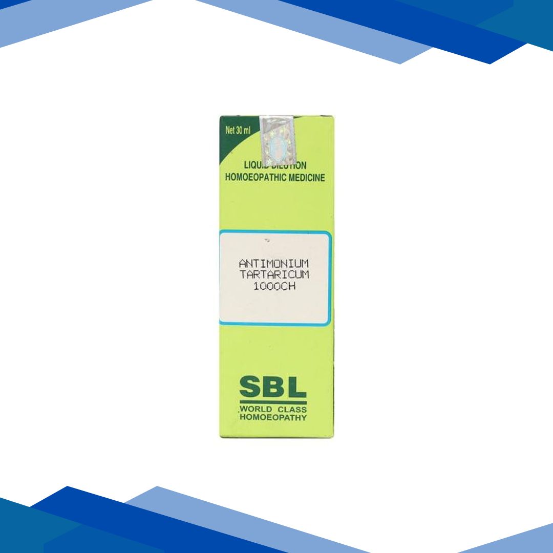 SBL Antimonium Tartaricum 1M Liquid 30 ml