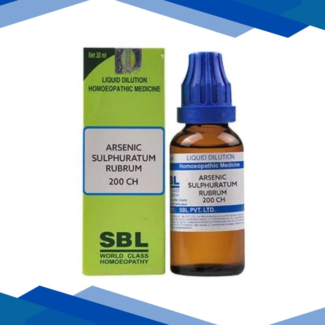 SBL Arsenicum Sulphuratum Rubrum 200C Liquid 30 ml