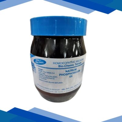 SBL Bio Chemic Natrum Phosphoricum 6X Tablets (Pack of 450 + 100 Free) 550 g