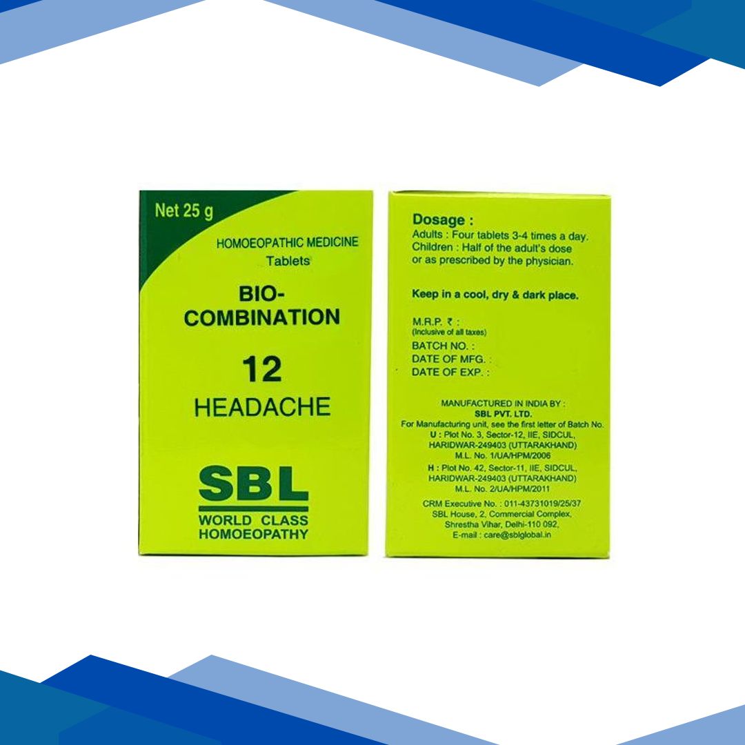 SBL Bio-Combination 12 Tablet 25 gm