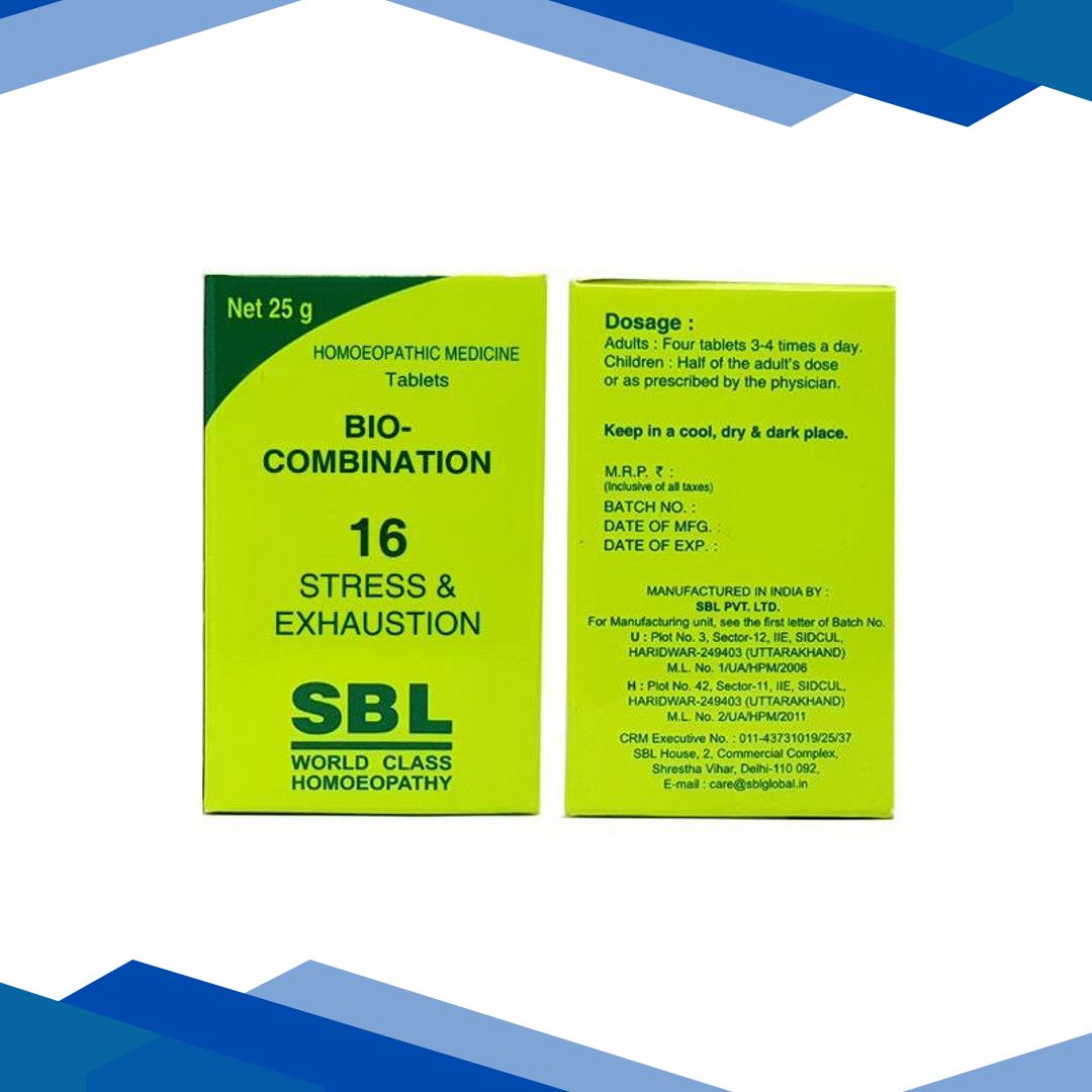 SBL Bio-Combination 16 Tablet 25 gm