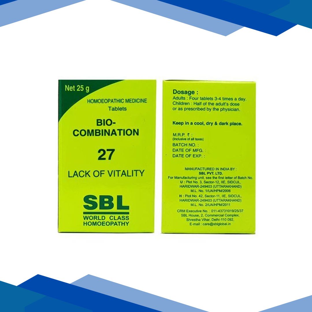 SBL Bio-Combination 27 Tablet 25 gm