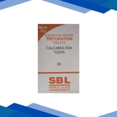 SBL Calcarea Ova Testa 3X Tablet 25 gm