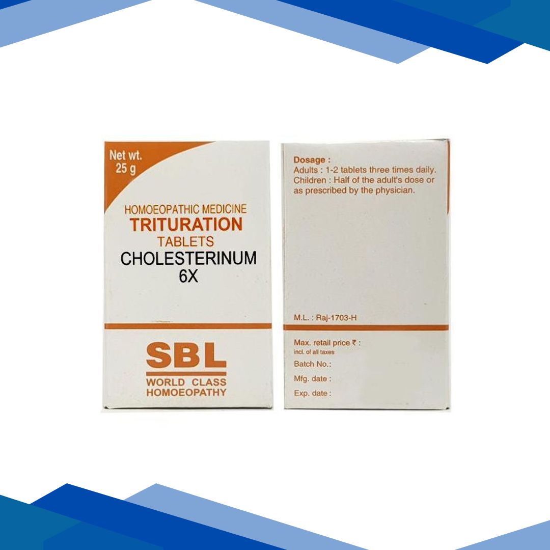 SBL Cholesterinum 6X Tablet 25 g