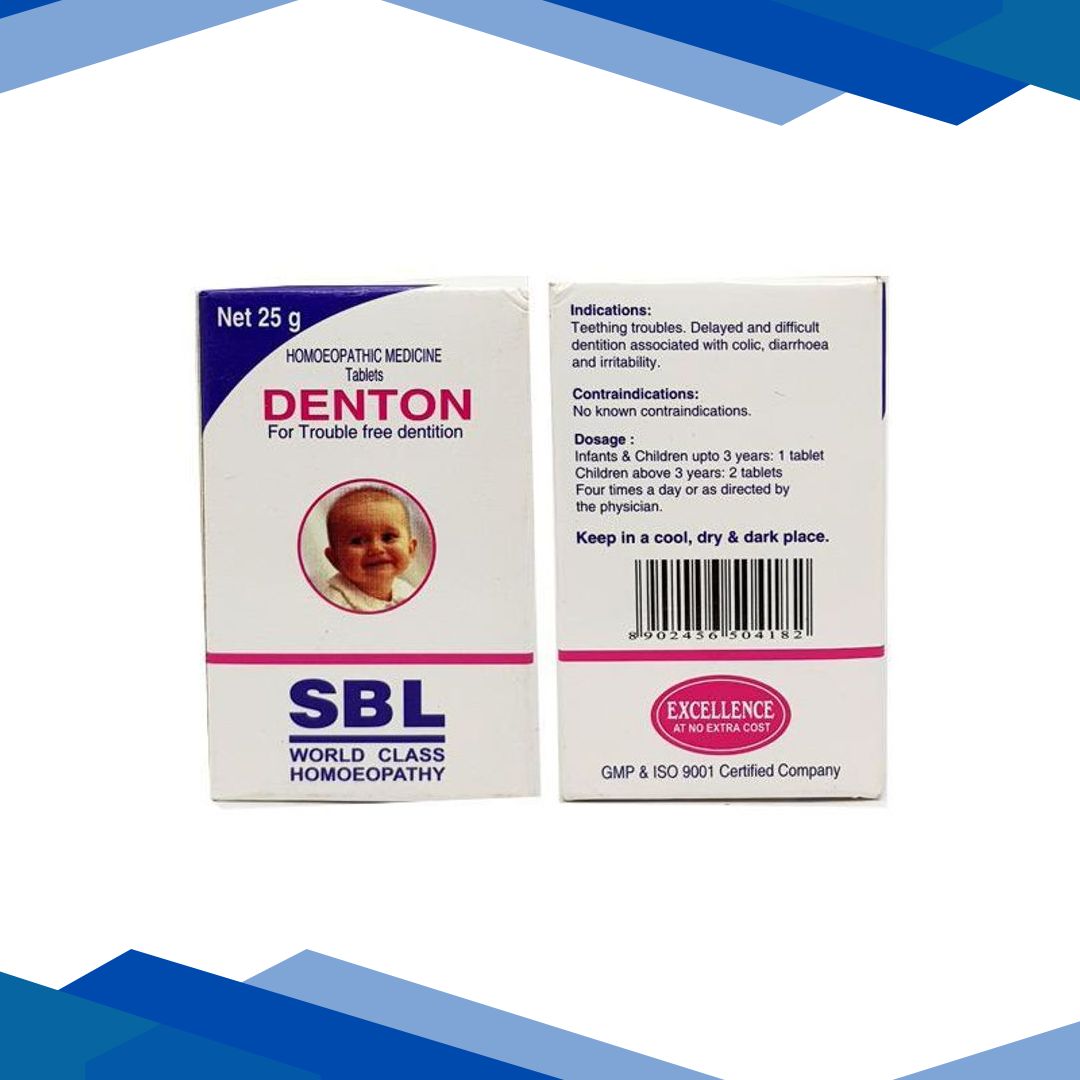 SBL Denton Tablets 25 gm