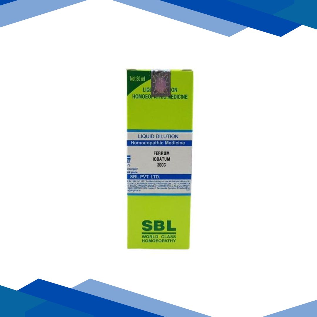 SBL Ferrum Iodatum 200C Liquid 30 ml