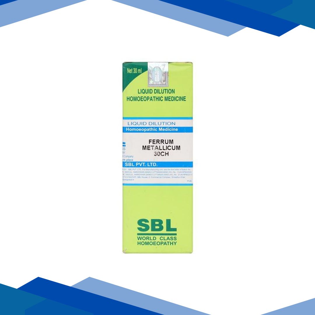 SBL Ferrum Metallicum 30 Liquid 30 ml