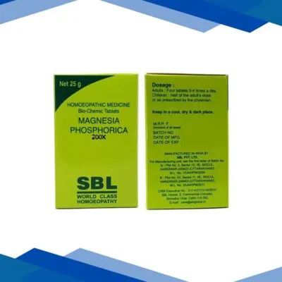SBL Magnesia Phosphoricum 200X Tablet 25 gm