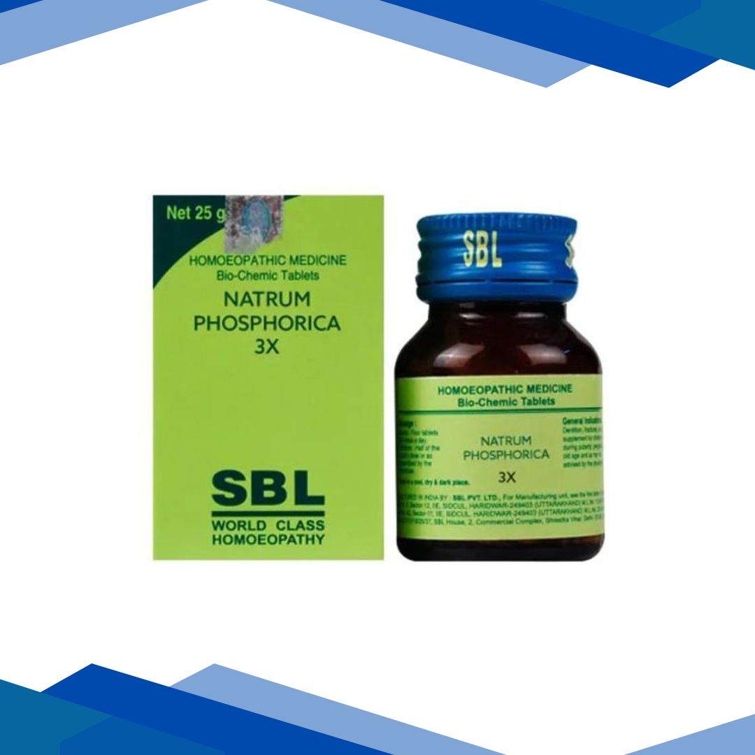 SBL Natrum Phosphoricum 3X Tablet 450 gm