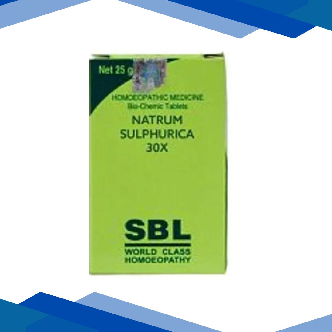 SBL Natrum Sulphuricum 30X Tablet 25 gm