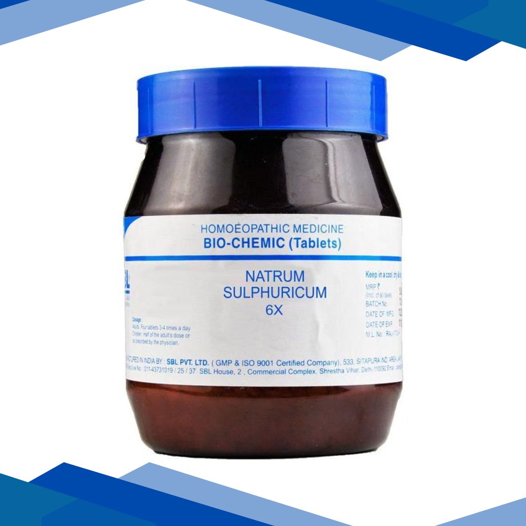 SBL Natrum Sulphuricum 6X Tablet 450 gm