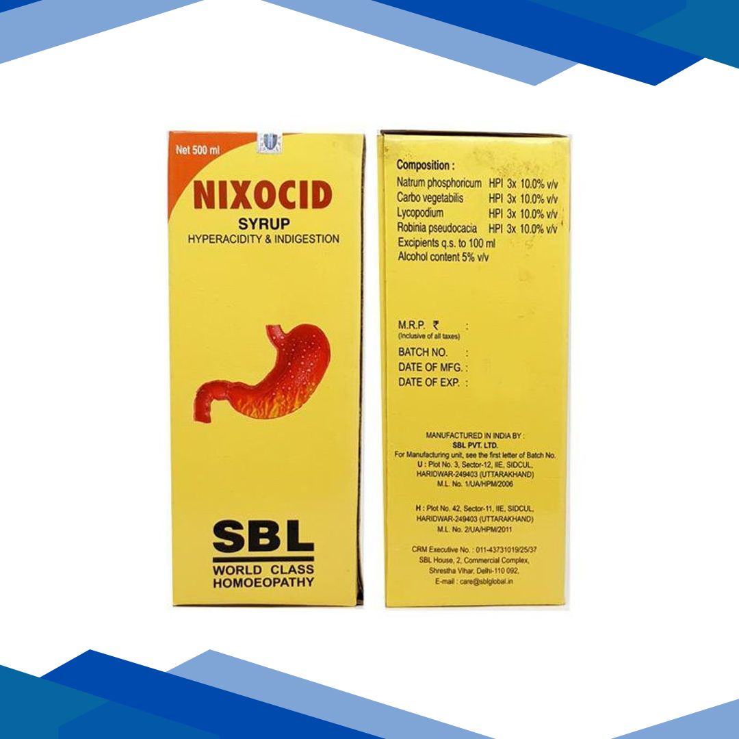 SBL Nixocid Syrup 500 ml