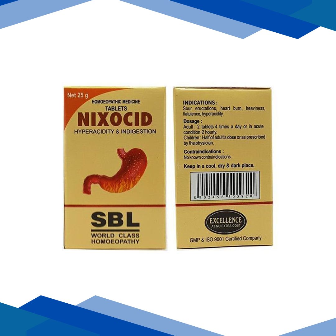 SBL Nixocid Tablets 25 gm