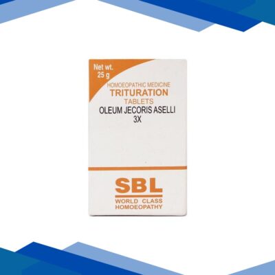 SBL Oleum Jac 3X Tablet 25 gm