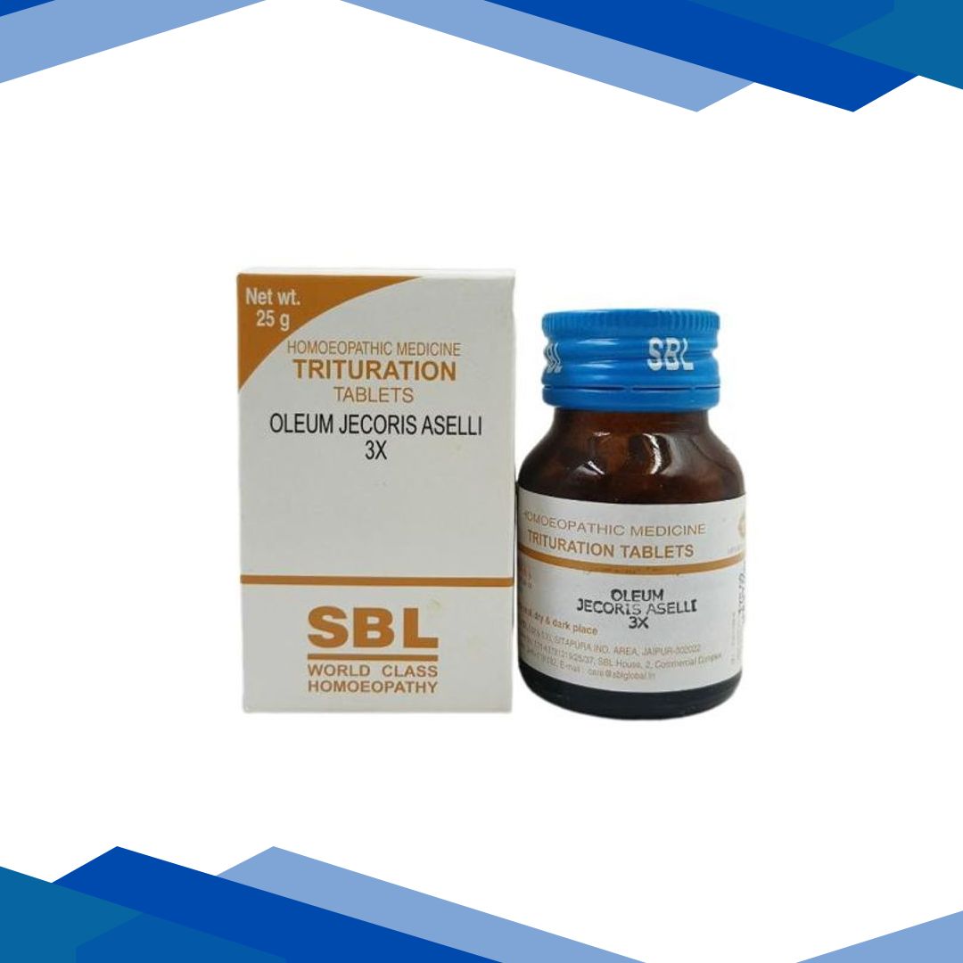 SBL Oleum Jecoris Aselli 3X Tablet 25 g