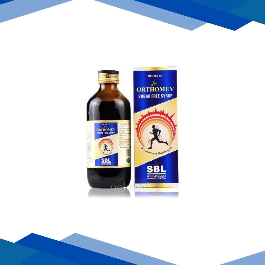 SBL Orthomuv (Sugar Free) Syrup 180 ml