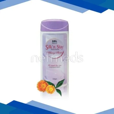 SBL Silk’n Stay Talcum Powder 100 gm
