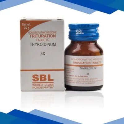 SBL Thyroidinum 3X Tablet 25 gm