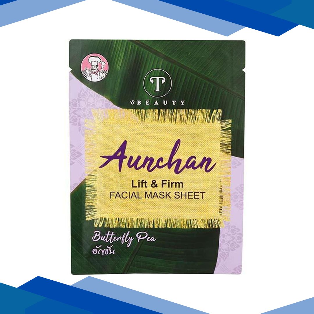 Scentio Aunchan Butterfly Pea Lift & Firm Facial Mask Sheet 30 ml