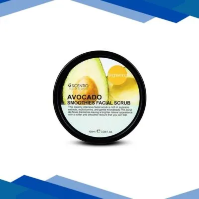 Scentio Avocado Brightening Smoothies Facial Scrub 100 ml