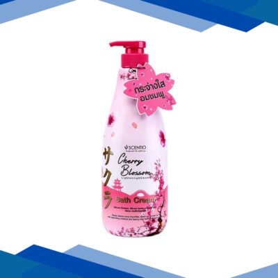 Scentio Cherry Blossom Lightening & Smooth Bath Cream 700 ml