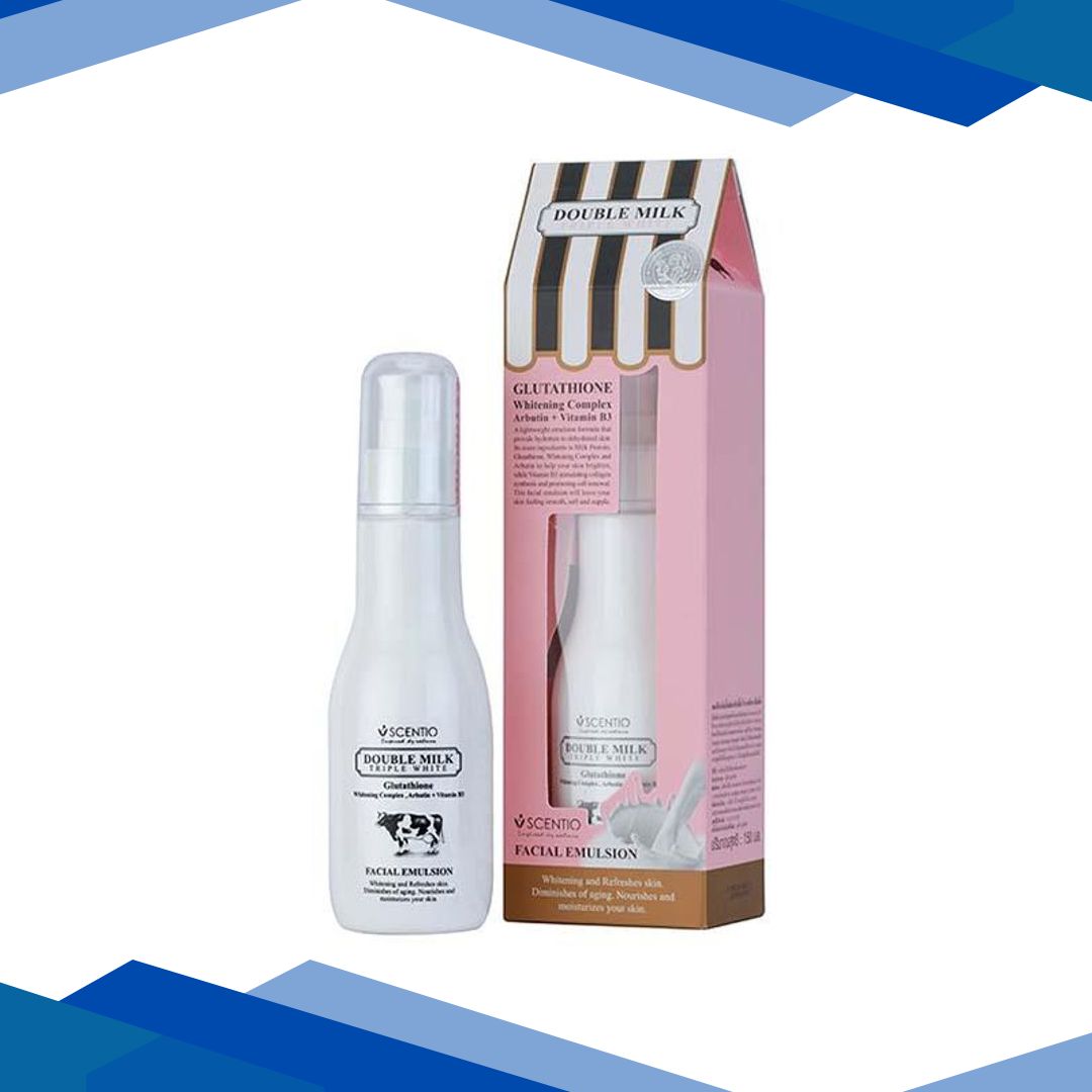 Scentio Double Milk Triple Organic White Facial Emulsion 150 ml
