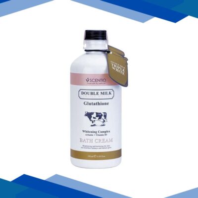 Scentio Double Milk Triple White Organic Bath Cream 350 ml