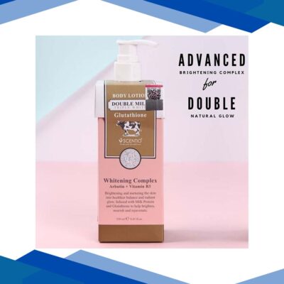 Scentio Double Milk Triple White Organic Body Lotion 250 ml