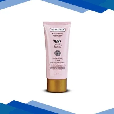Scentio Double Milk Triple White Organic Skin Refining Scrub 100 ml