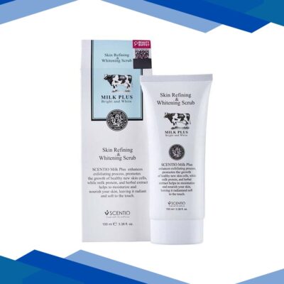 Scentio Milk Plus Organic Skin Refining & Whitening Scrub 100 ml