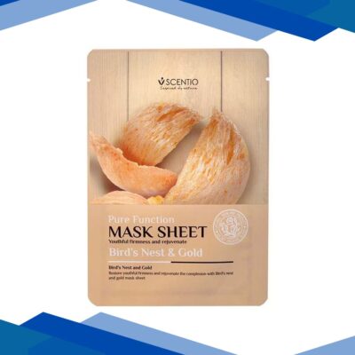 Scentio Organic Bird’s Nest & Gold Mask Sheet 30 ml