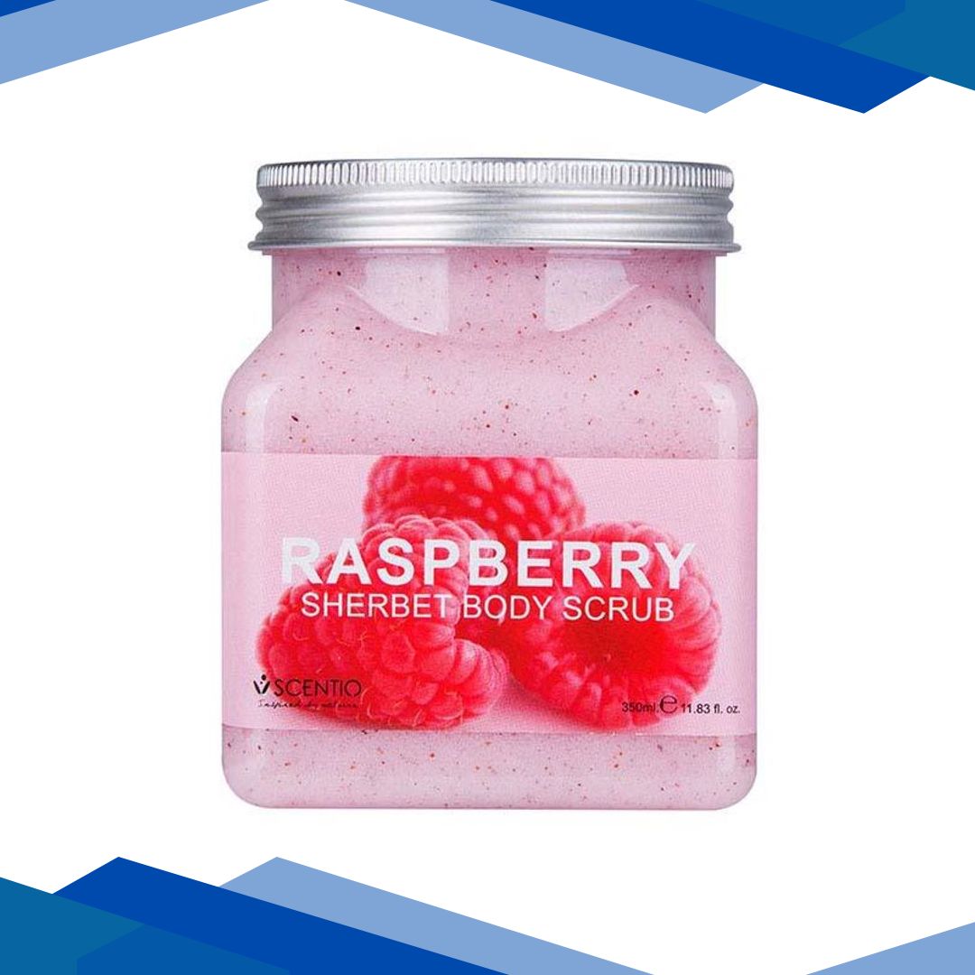 Scentio Raspberry Pore Minimizing Sherbet Body Scrub 350 ml