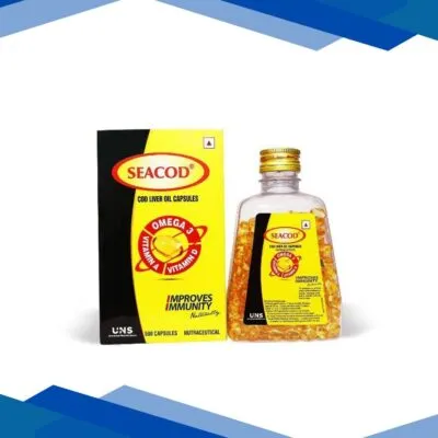 Seacod Cod Liver Oil Capsule 500’s