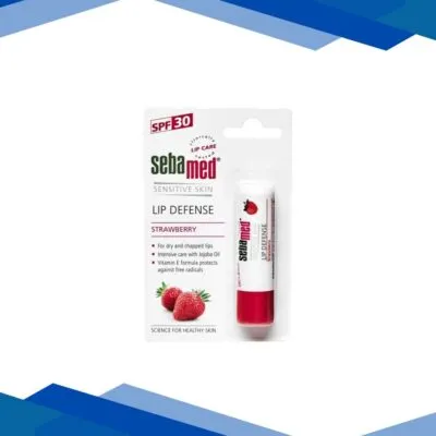 Sebamed Sensitive Skin Lip Defense SPF 30 – Strawberry 4.8 gm