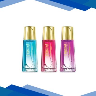 Secret Temptation Fragrance Gift Set With Ruby, Daisy,Jazz Perfume for Women (30ml each) 3’s