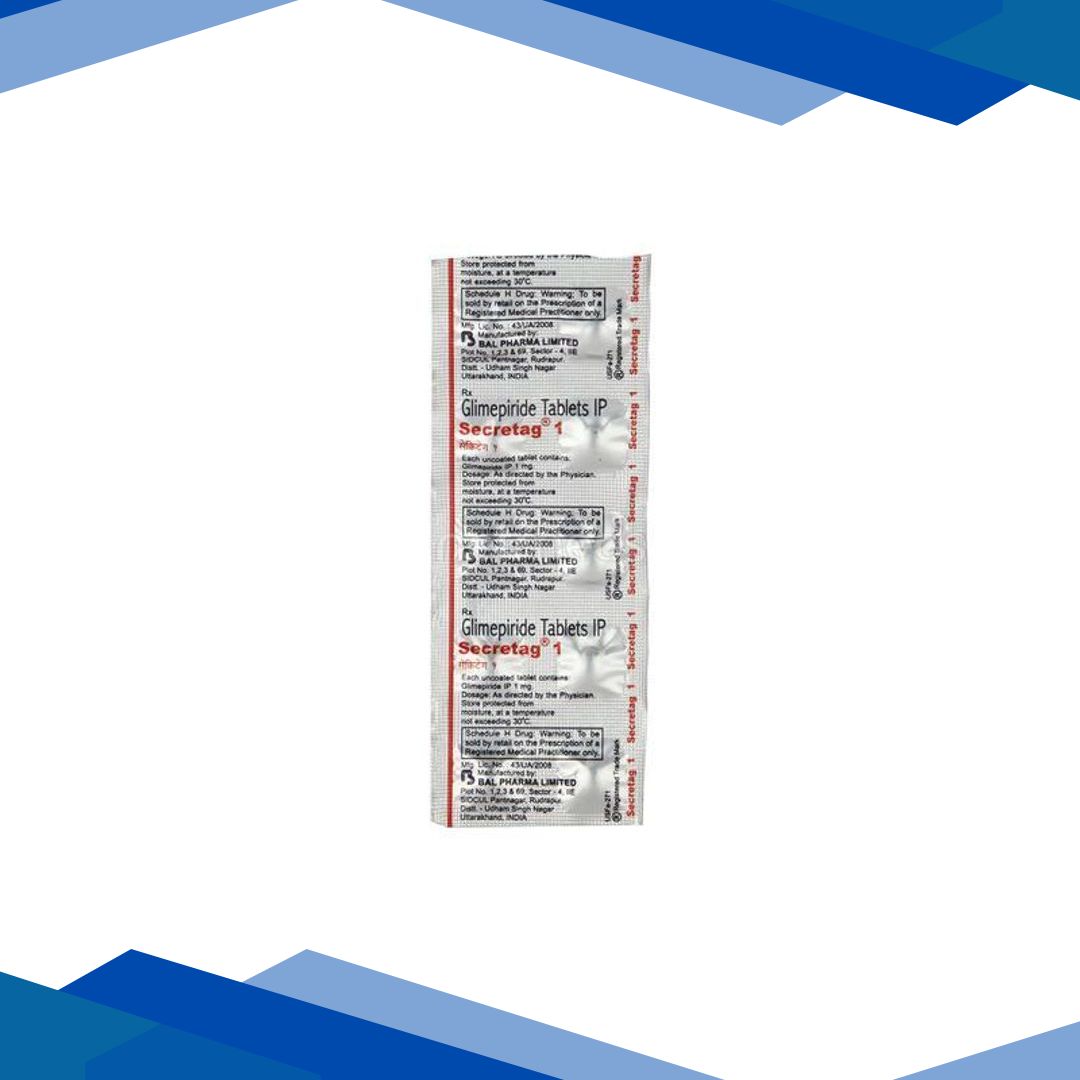Secretag 1mg Tablet 10’S
