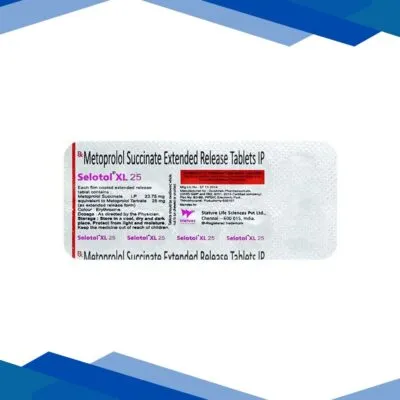 SELOTOL XL 25mg Tablet 10’s