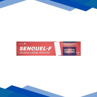 SENQUEL F+ FAST RELIEF & ENAMEL PROTECTION Tooth Paste 100g