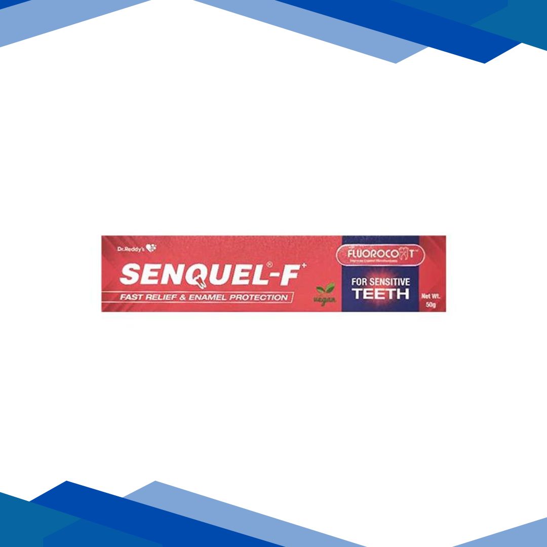 SENQUEL F+ FAST RELIEF & ENAMEL PROTECTION Tooth Paste 50g