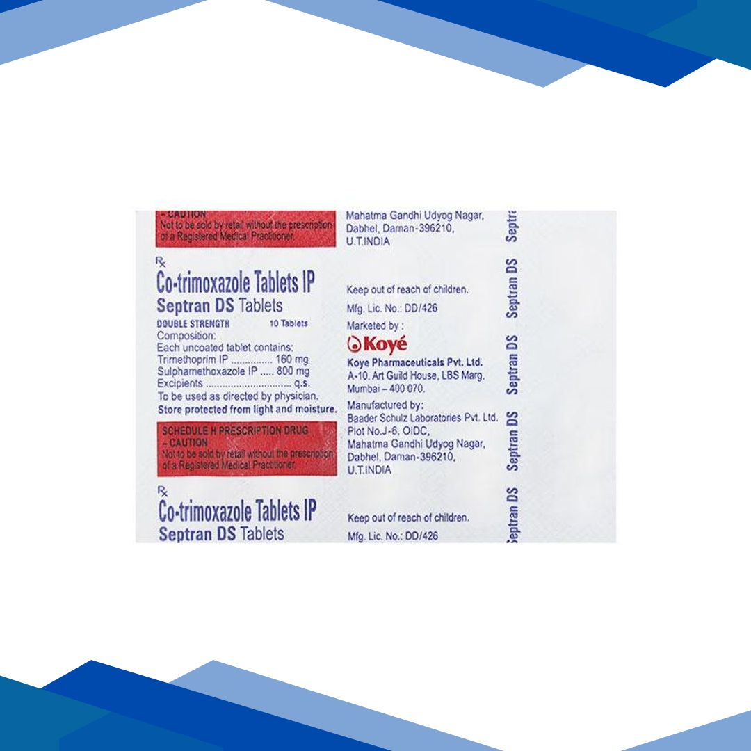 SEPTRAN DS TABLET 10’S