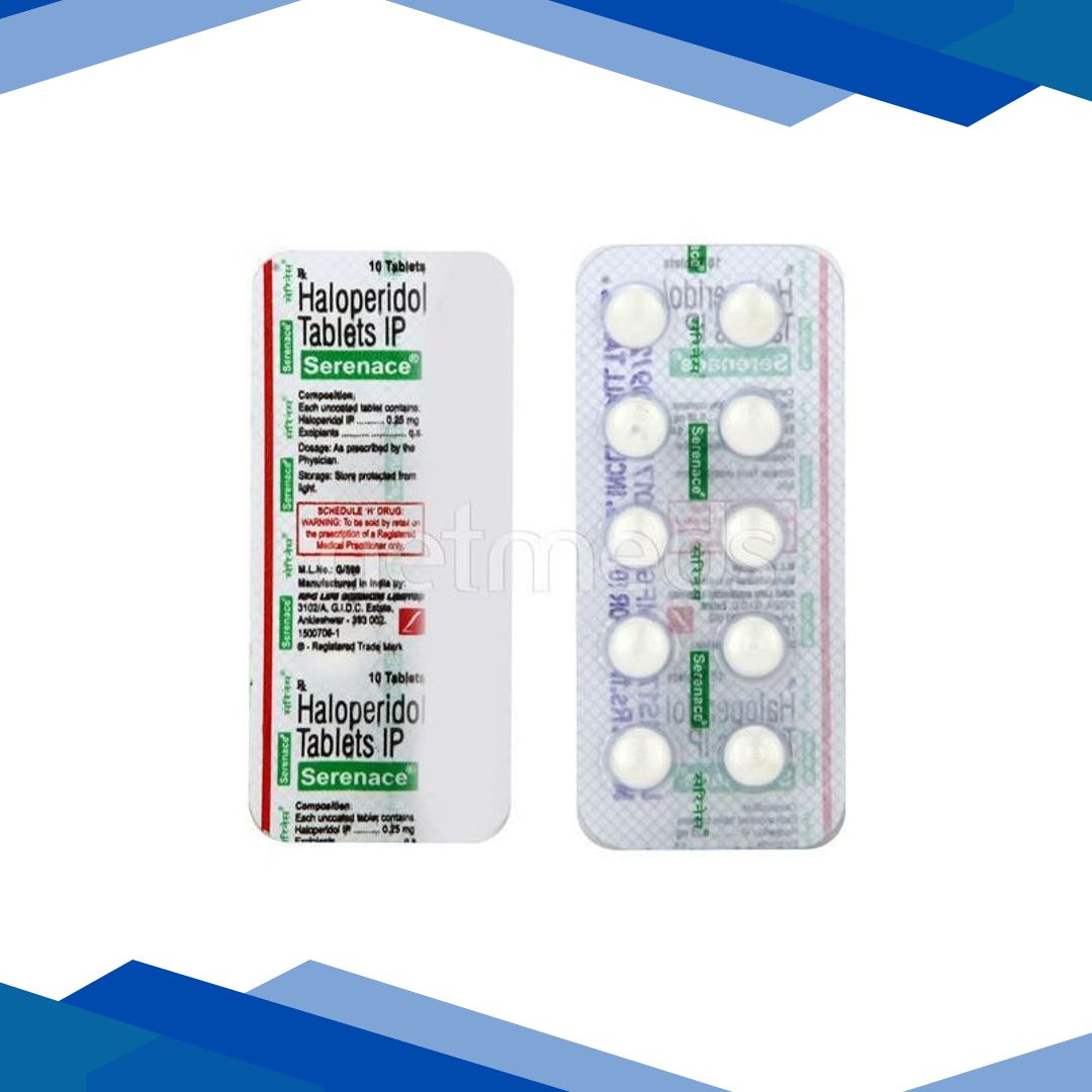 Serenace 0.25mg Tablet 10’S