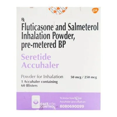 SERETIDE ACCUHALER 50/250mcg Blister 60’s