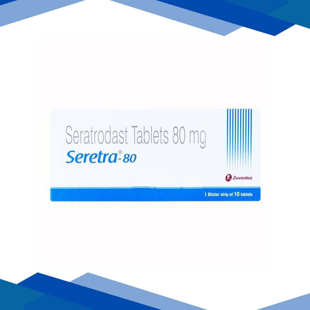 Seretra 80mg Tablet 10’S